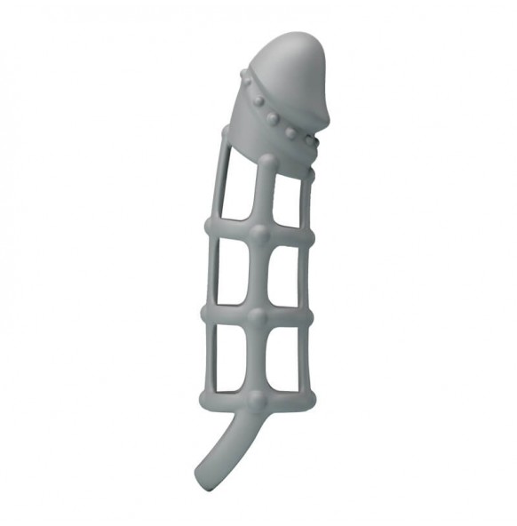 PRETTY LOVE - Penis Sleeve With Ball Strap (L:17cm - D:4cm) PRETTY LOVE - Penis Sleeve With Ball Strap (L:17cm - D:4cm)